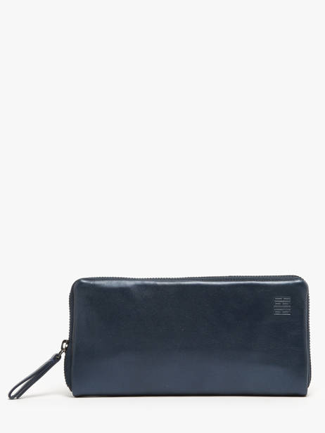 Wallet Leather Biba Blue wallet SFM2L