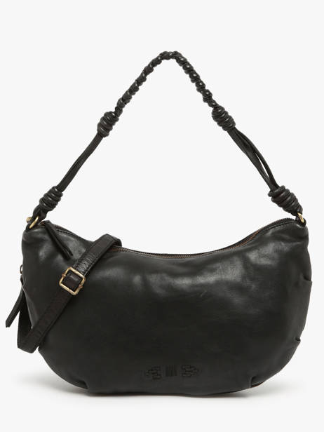 Sac Porté épaule Heritage Cuir Biba Noir heritage NIL1L