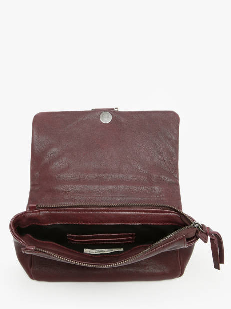 Sac Bandoulière Leather Cuir Biba Violet leather ELI1L vue secondaire 3