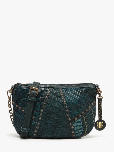 Shoulder Bag Heritage Leather Biba Blue heritage CAE1L