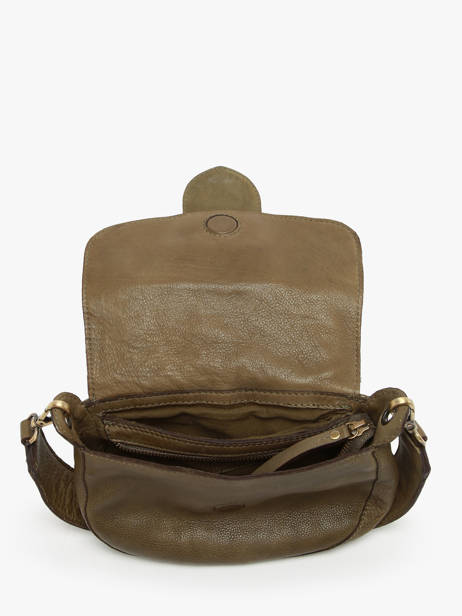 Shoulder Bag Heritage Leather Biba Green heritage COD1L other view 3