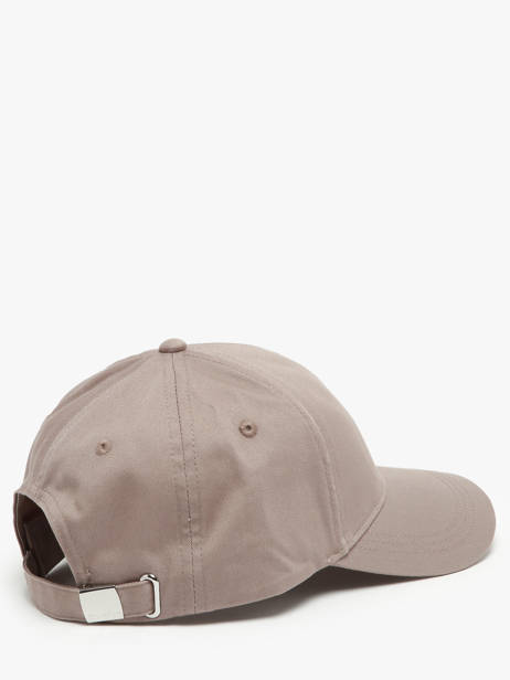 Casquette Calvin klein jeans Marron ck cotton K612000 vue secondaire 2