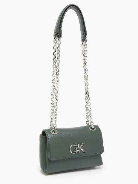 Sac Bandoulière Re-lock Calvin klein jeans Vert re-lock K612546 vue secondaire 2