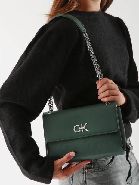 Crossbody Bag Re-lock Calvin klein jeans Green re-lock K612554 other view 1