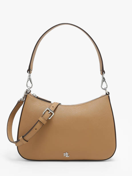 Sac Porté épaule Danni 26 Cuir Lauren ralph lauren Marron danni 31883768