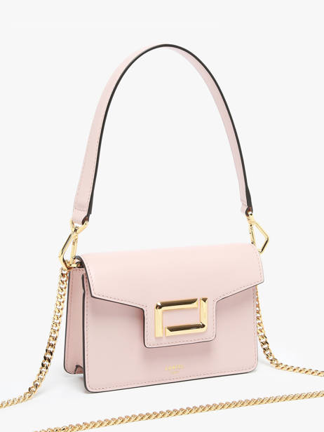 Sac Bandoulière Angele Cuir Lancel Rose angele A13275 vue secondaire 2