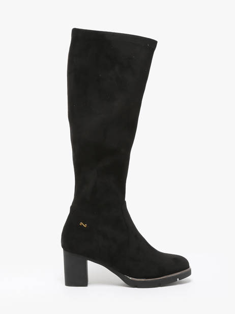 Heeled Boots In Leather Nathan baume Black accessoires 242N3404