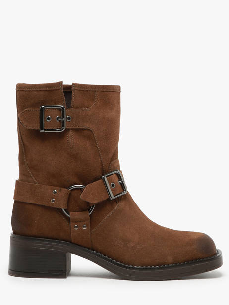 Bottes En Cuir We do Marron accessoires CO99895