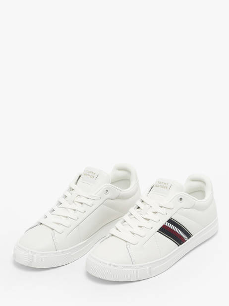 Sneakers En Cuir Tommy hilfiger Blanc women 8110YBL vue secondaire 2