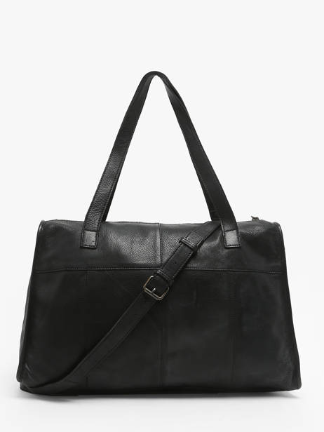 Sac Shopping Lula Cuir Pieces Noir lula 17151394 vue secondaire 4