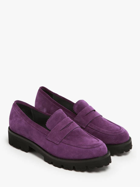 Mocassins En Cuir Myma Violet women 1 vue secondaire 1