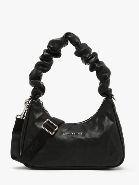 Sac Porté épaule Froisse Lancaster Noir froisse 24