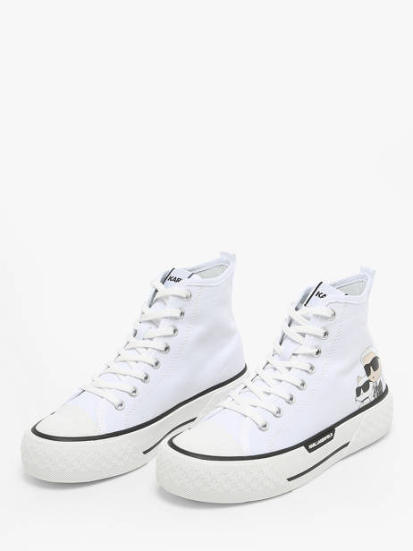 Sneakers Kampus Max Iii Twin Karl lagerfeld Blanc women KL60644T vue secondaire 2