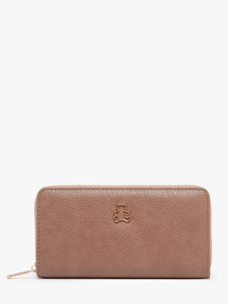 Wallet Lulu castagnette Brown cadenas CHRYSALI