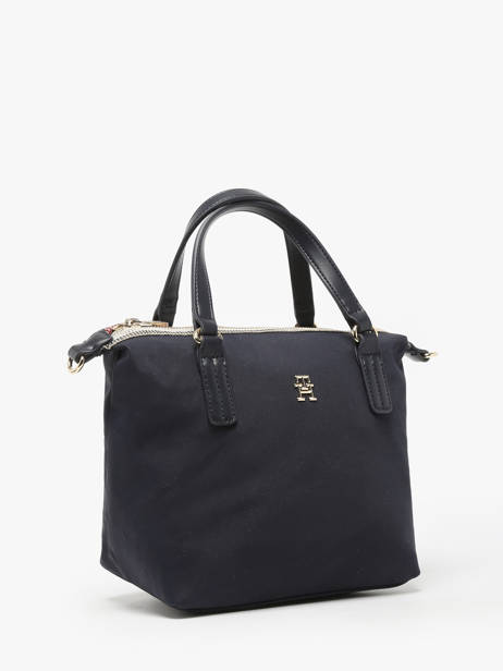 Sac Bandoulière Poppy Polyester Recyclé Tommy hilfiger Bleu poppy AW16478 vue secondaire 1