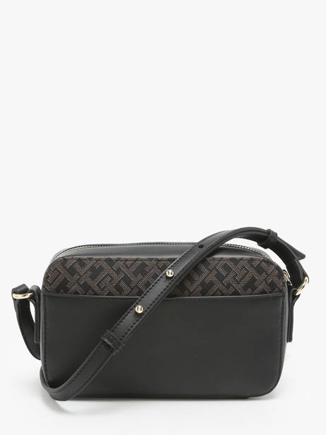 Sac Bandoulière Th Jacquard Polyester Tommy hilfiger Noir th jacquard AW17073 vue secondaire 3