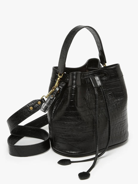 Shoulder Bag La Suite Heritage Leather Paul marius Black la suite heritage CAPUCHER other view 2