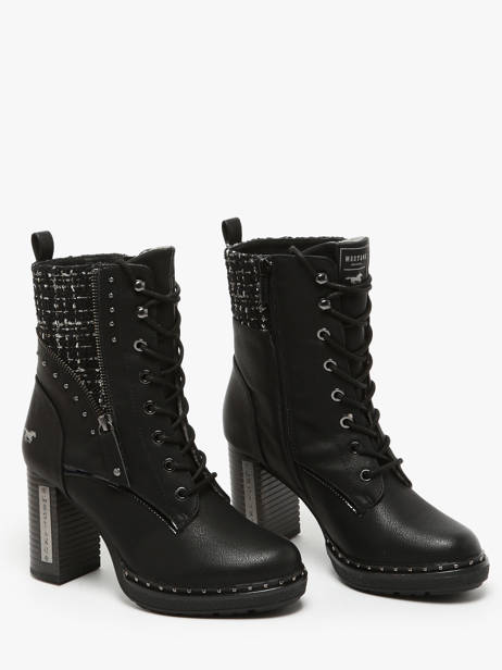 Heeled Boots Mustang Black women 1336515 other view 2