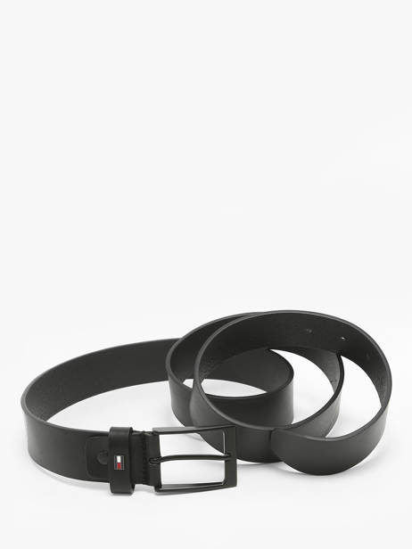 Ceinture Ajustable Tommy hilfiger Noir layton AM13157 vue secondaire 2