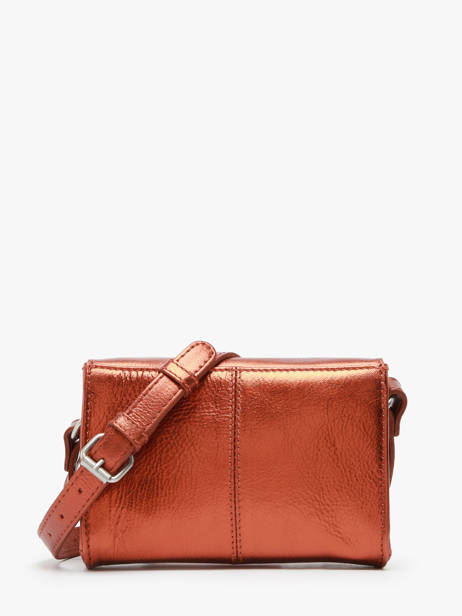 Leather Mini Indispensable Ginger Crossbody Bag Paul marius Orange ginger MINIGIN other view 3