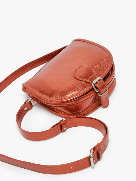 Leather Le Bohemien Ginger Crossbody Bag Paul marius Orange ginger BOHEMGIN other view 1