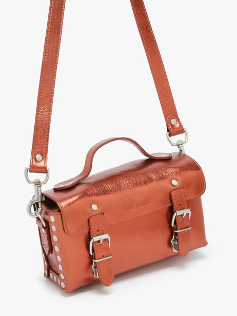 Leather L'artisan Ginger Crossbody Bag Paul marius Orange ginger ARTISGIN other view 1