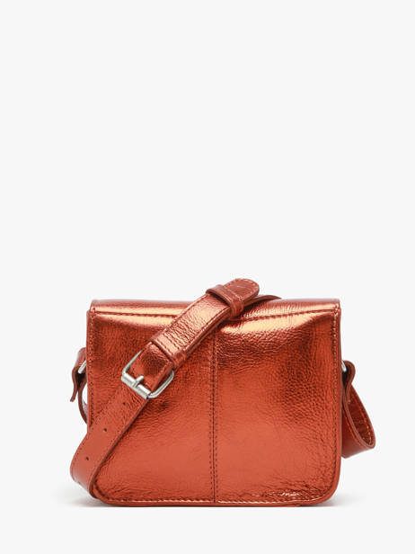 Sac Bandoulière L'essentiel Ginger Cuir Paul marius Orange ginger ESSENGIN vue secondaire 3