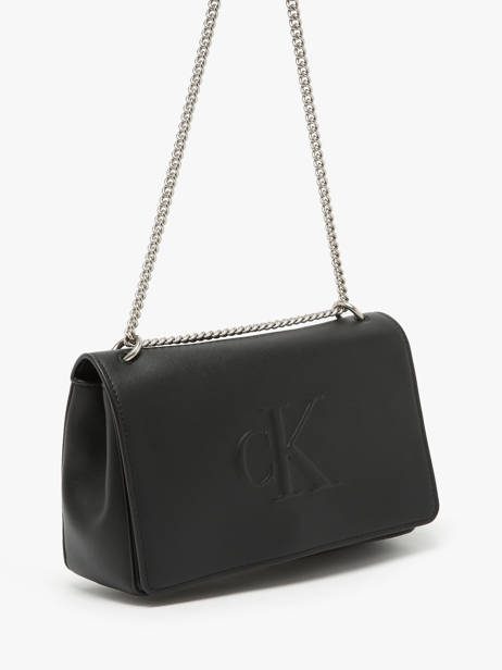 Sac Bandoulière Sculpted Calvin klein jeans Noir sculpted K612727 vue secondaire 2