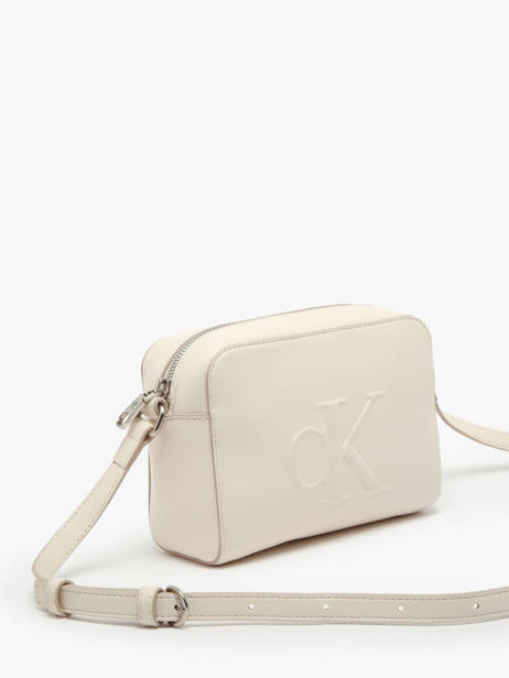 Sac Bandoulière Sculpted Calvin klein jeans Beige sculpted K612726 vue secondaire 2