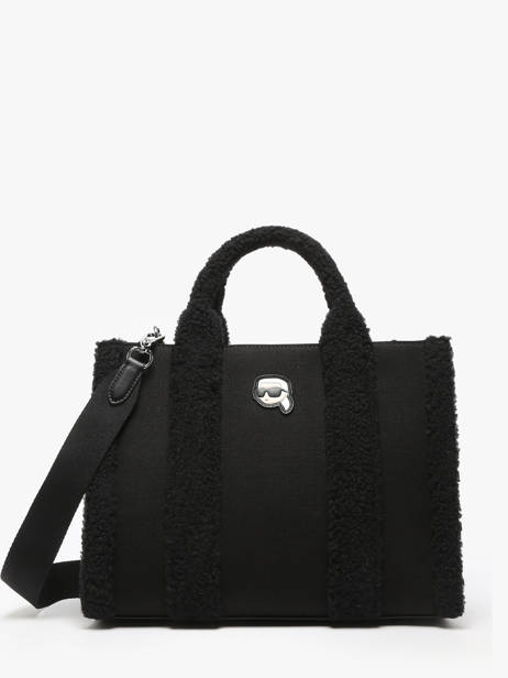 Shopping Bag K Ikonic 2.0 Cotton Karl lagerfeld Black k ikonic 2.0 246W3881