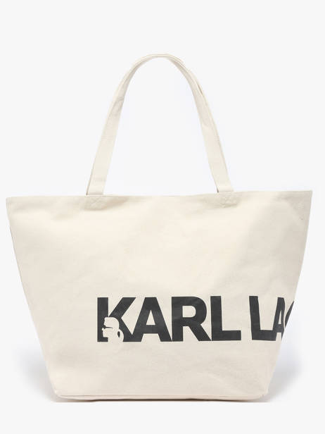 Cabas K Essential Coton Karl lagerfeld Beige k essential 246W3886