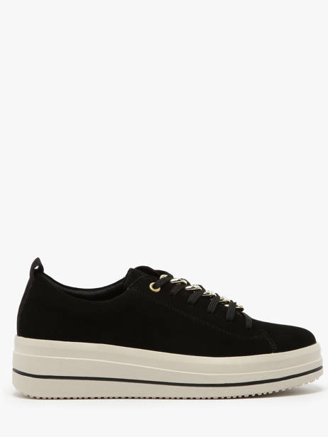 Sneakers En Cuir Remonte Noir women 2