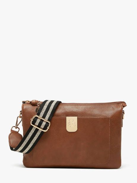 Shoulder Bag Ajoure Lulu castagnette Brown ajoure WINTER