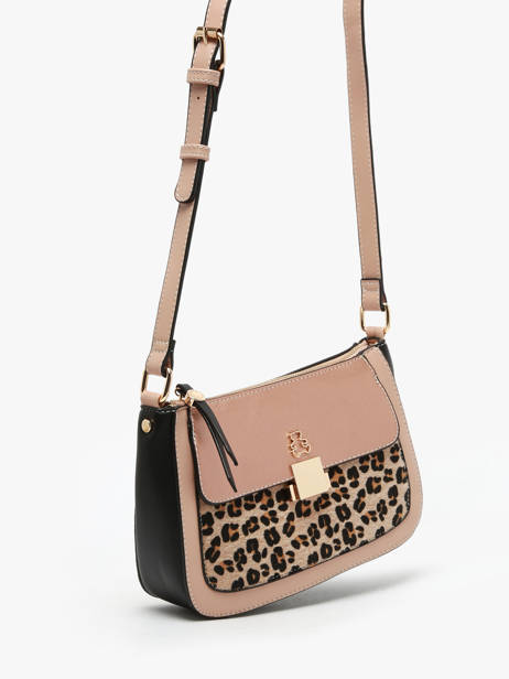 Shoulder Bag Leopard Lulu castagnette Beige leopard TWIGGY other view 2