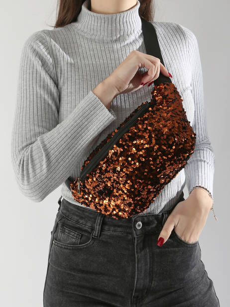 Belt Bag Pieces Orange stephania sequins 17153225 other view 1