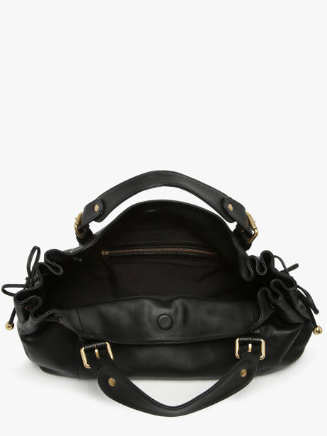 Sac Porté épaule Icone Cuir Gerard darel Noir icone DYS01410 vue secondaire 3