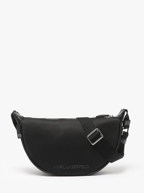 Sac Bandoulière K Ikon Nylon Karl lagerfeld Noir k ikon A1W30386 vue secondaire 3