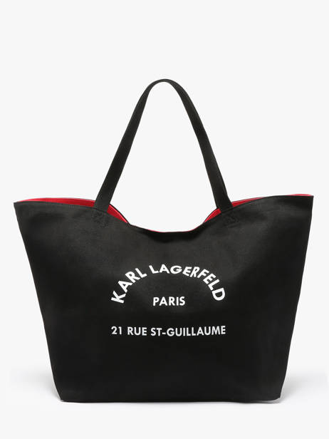 Shoulder Bag Rsg Cotton Karl lagerfeld Black rsg A1W50006