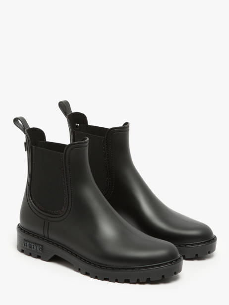 Rain Boots Verbenas Black women 76002674 other view 2