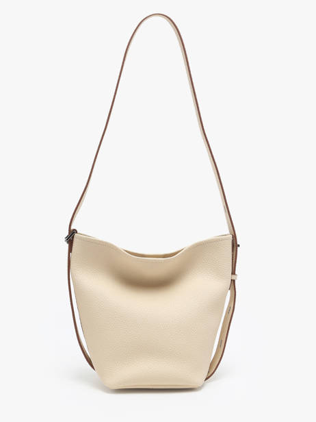 Shoulder Bag Backpack S Cavalier Leather Etrier Beige cavalier ECLR126S other view 5