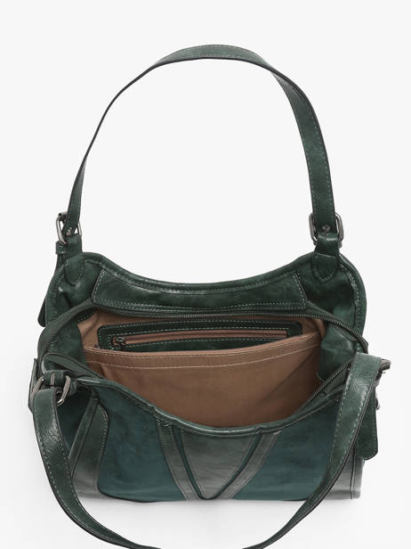 Sac Porté épaule Winter Velvet Miniprix Vert winter velvet 3661 vue secondaire 1