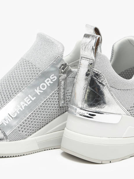 Sneakers Michael kors Argent women IFS3D040 vue secondaire 2