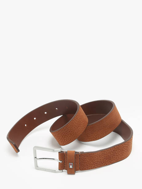 Ceinture Tommy hilfiger Marron belt AM13019 vue secondaire 2