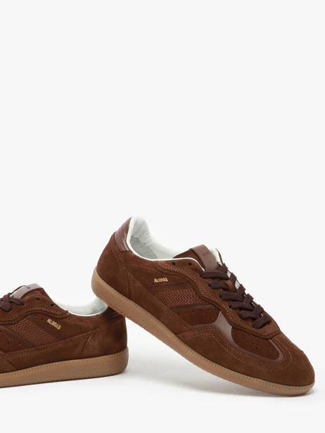 Sneakers Tb.490 Rife Chocolat En Cuir Alohas Marron women 10047105 vue secondaire 2