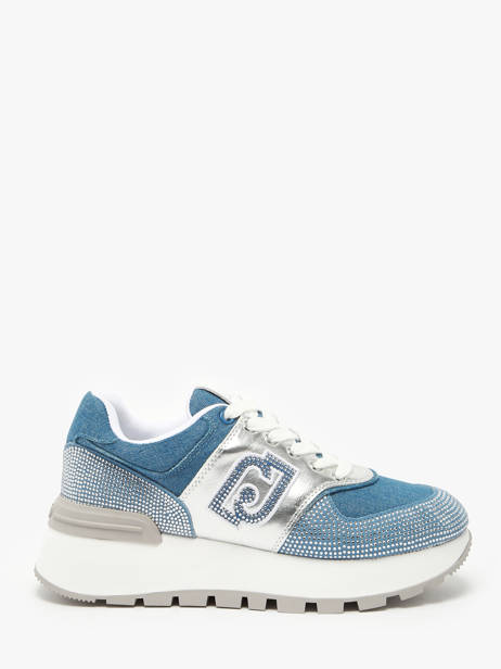 Sneakers En Cuir Liu jo Bleu women BA5051PX