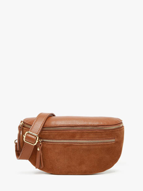 Belt Bag Leather Milano Brown velvet caviar VC24111