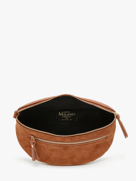 Belt Bag Leather Milano Brown velvet caviar VC24111 other view 3