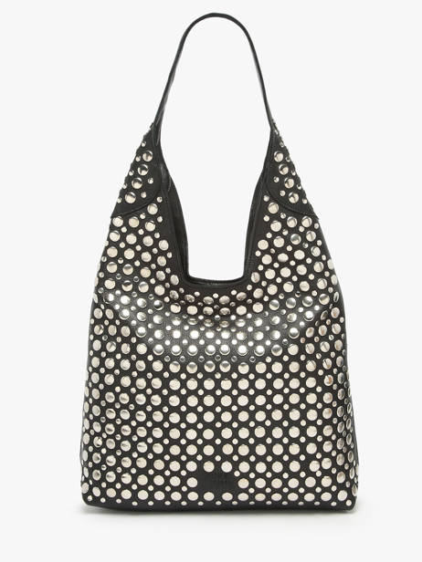 Shoulder Bag Memphis Leather Basilic pepper Black memphis BMEM2M