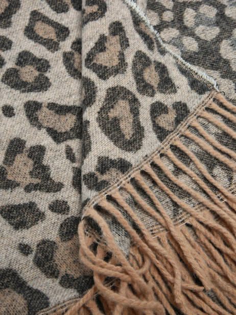 Leopard Women's Scarf Jira Pieces Brown jira 17083758 other view 2