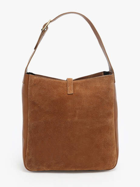 Sac Porté épaule Velvet Caviar Cuir Milano Marron velvet caviar VC24118 vue secondaire 4